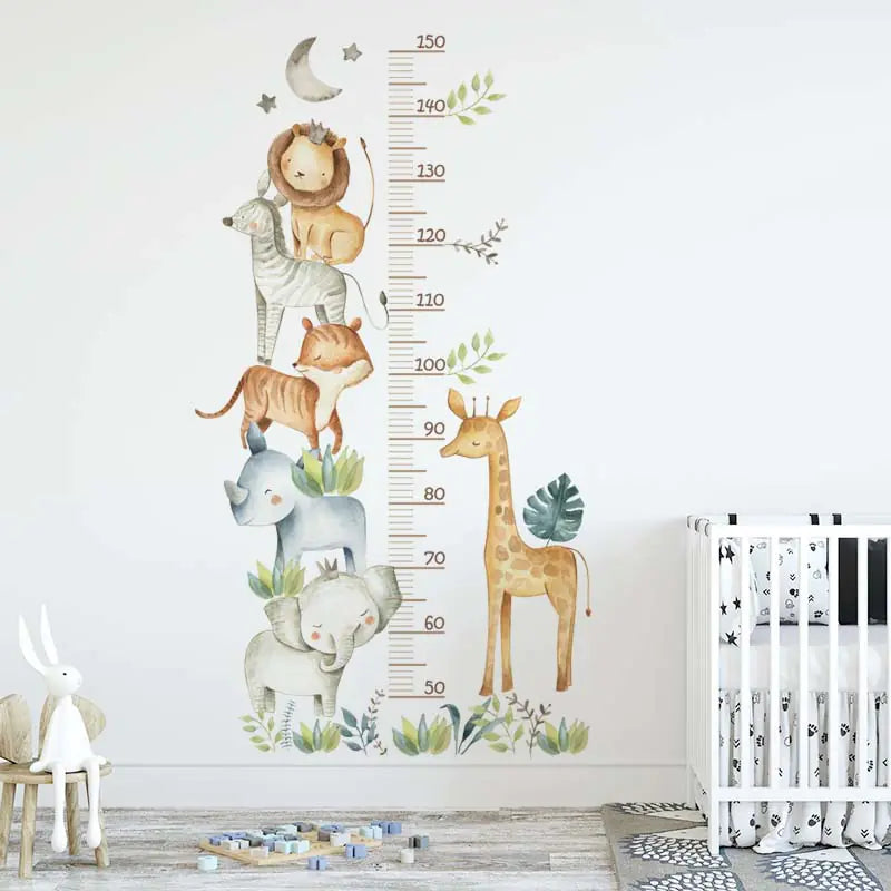 African Animal Height Chart - 888
