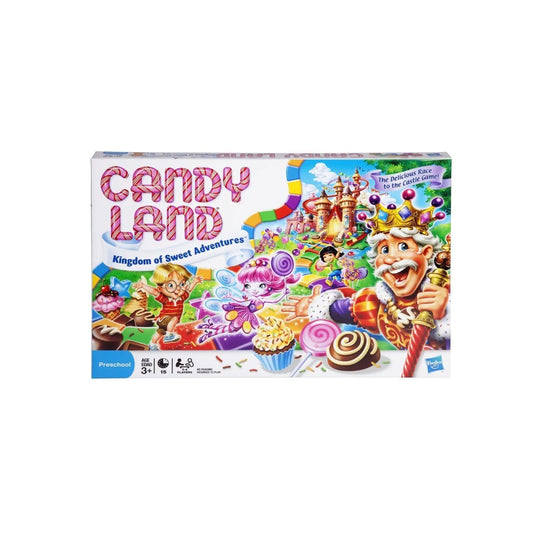 Hasbro Gaming Candy Land Kingdom of Sweet Adventures Board Game for Kids for Boys & Girls 3+  - US seller