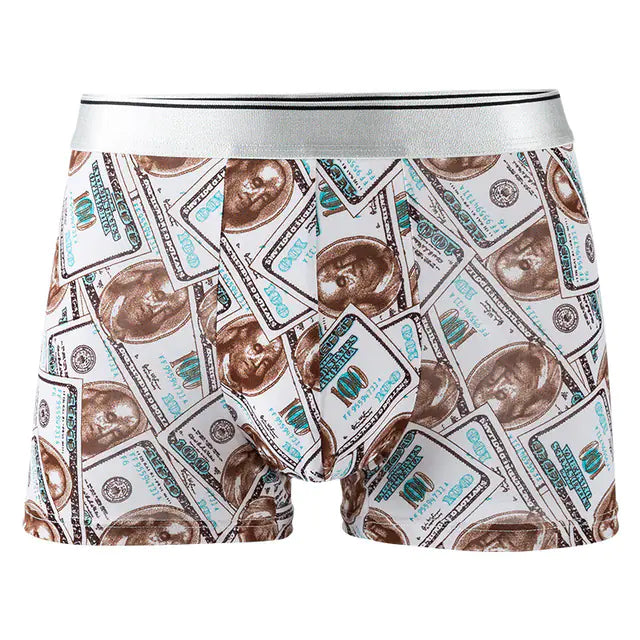 Men's Ice Silk Boxers - Comfortable and Breathable - Lingerie