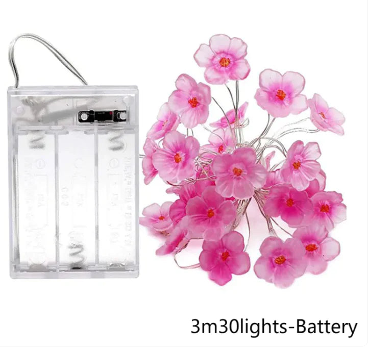 LED Light String Solar Cherry Blossom Lamp - 888