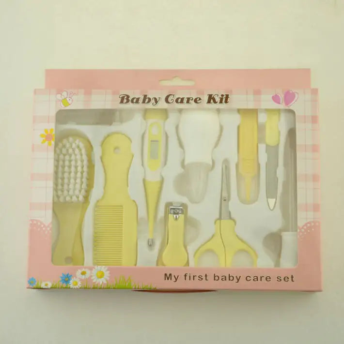 Thermometer für Mutter und Kind, Fütterung, Nasenpflege, 10-teiliges Set, Baby-Maniküre-Klemme, Nagelknipser-Set