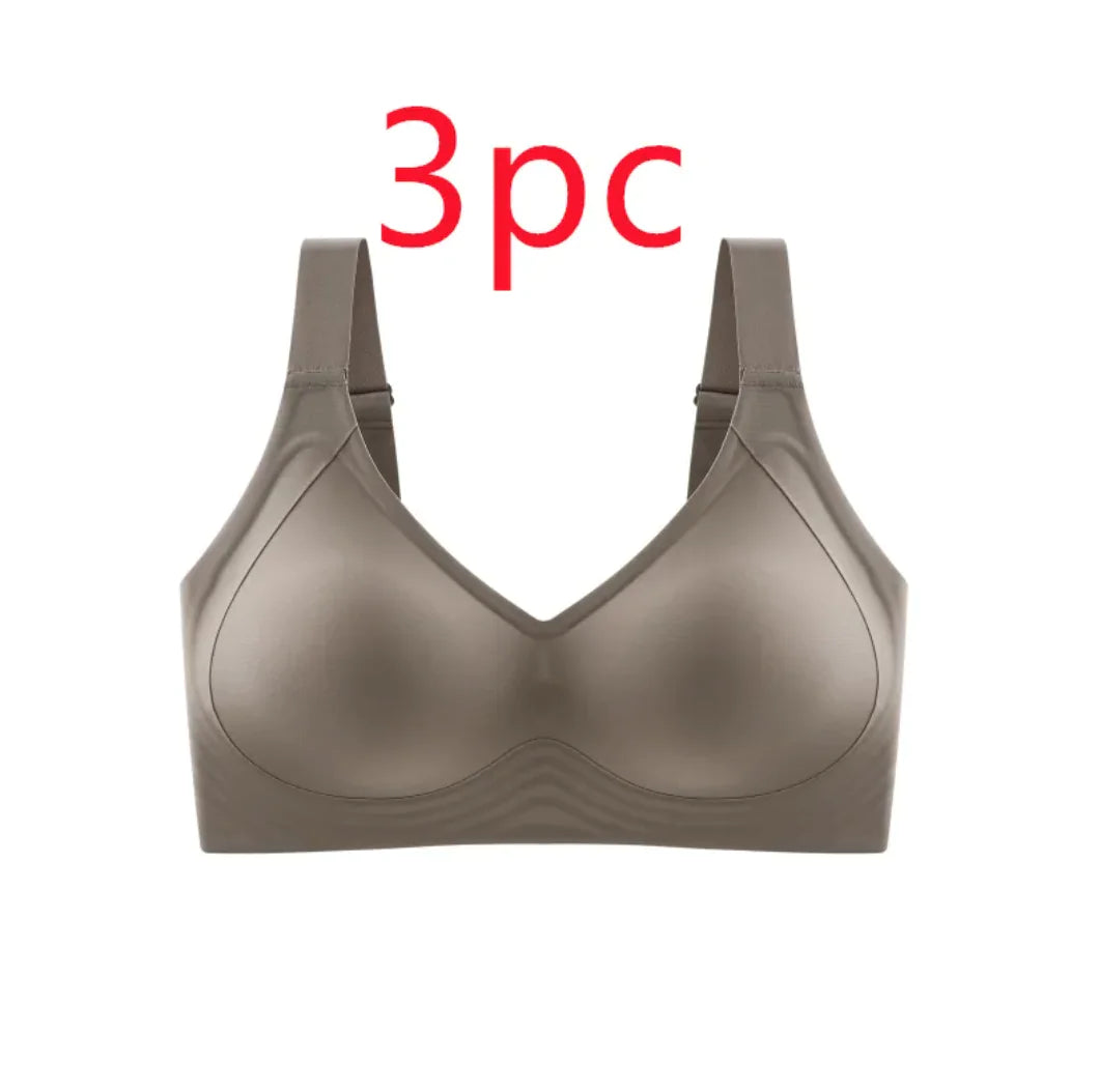 Plus Size Traceless Push-Up Sports Bra - Lingerie