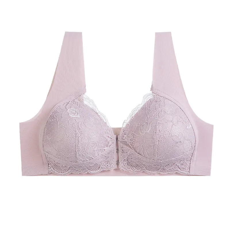 Lace Seamless Wireless Bra for Women - Plus Size - Lingerie