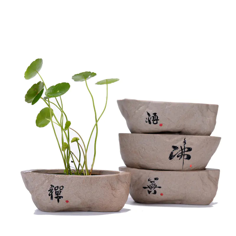 Creative Retro Stoneware Hydroponic Flower Pot