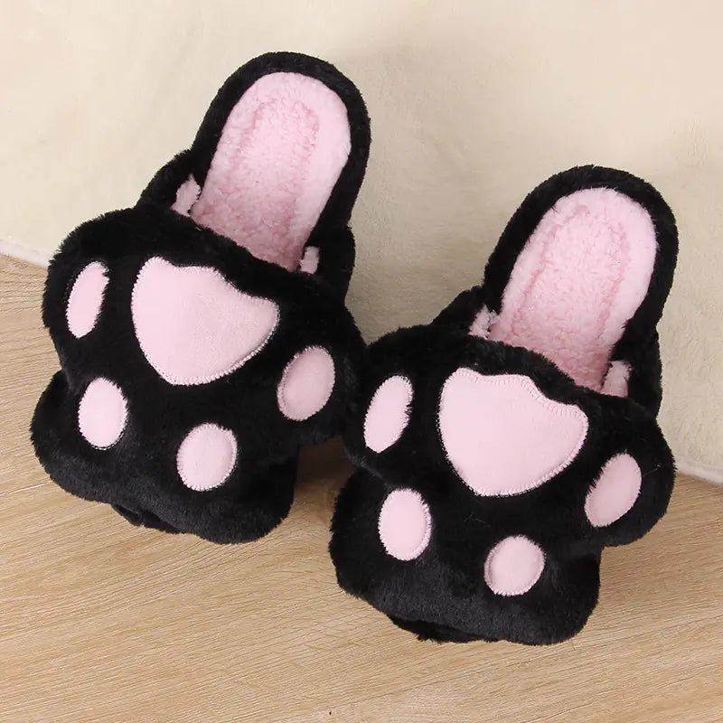 Bear Paw Cotton Slippers for Autumn and Winter- 888