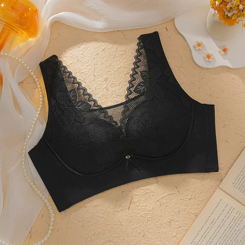 Lace Wireless Bra for Small Bust Adjustment - Lingerie
