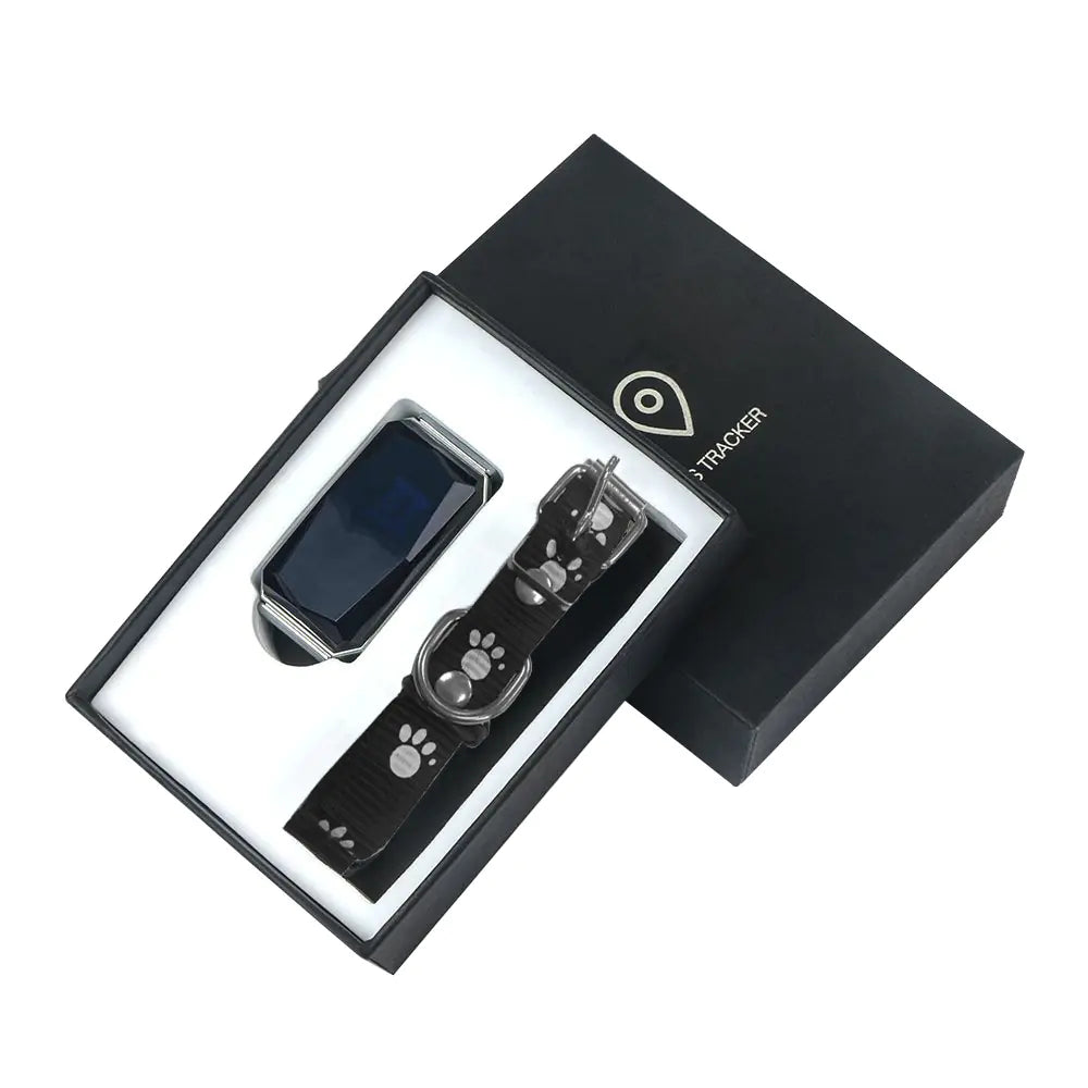 GPS Pet Tracker Collar for Lost Pet Location Tracking - 888