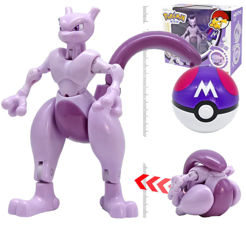 Pokemon Pikachu Squirtle Charizard Mewtwo Action Figure