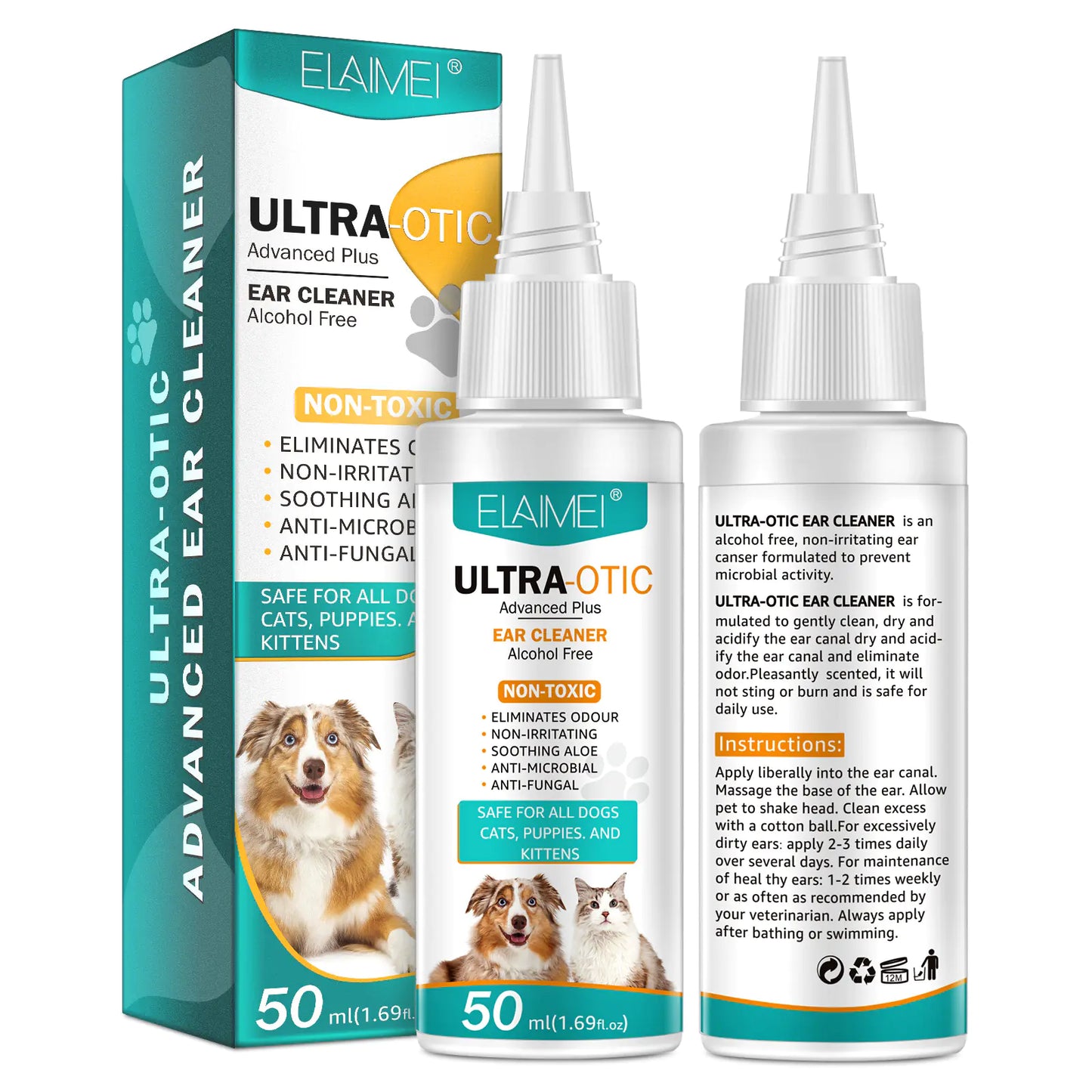 Pet Ear Cleaner 50ml - 888