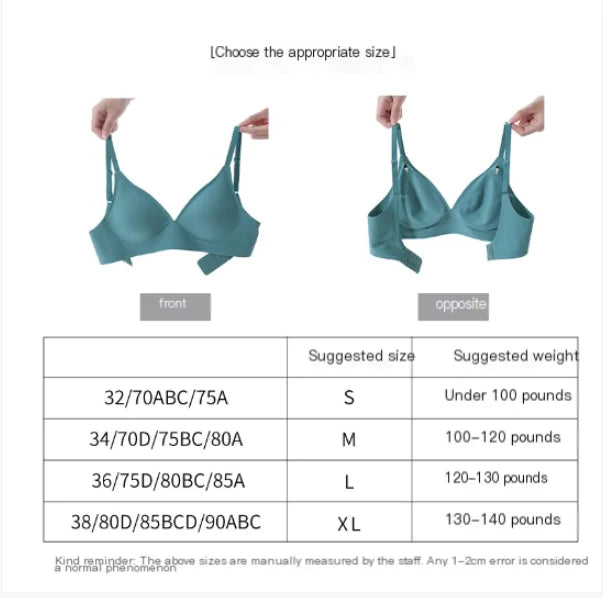 Seamless Women's Sports Bra with Adjustable Design - Lingerie