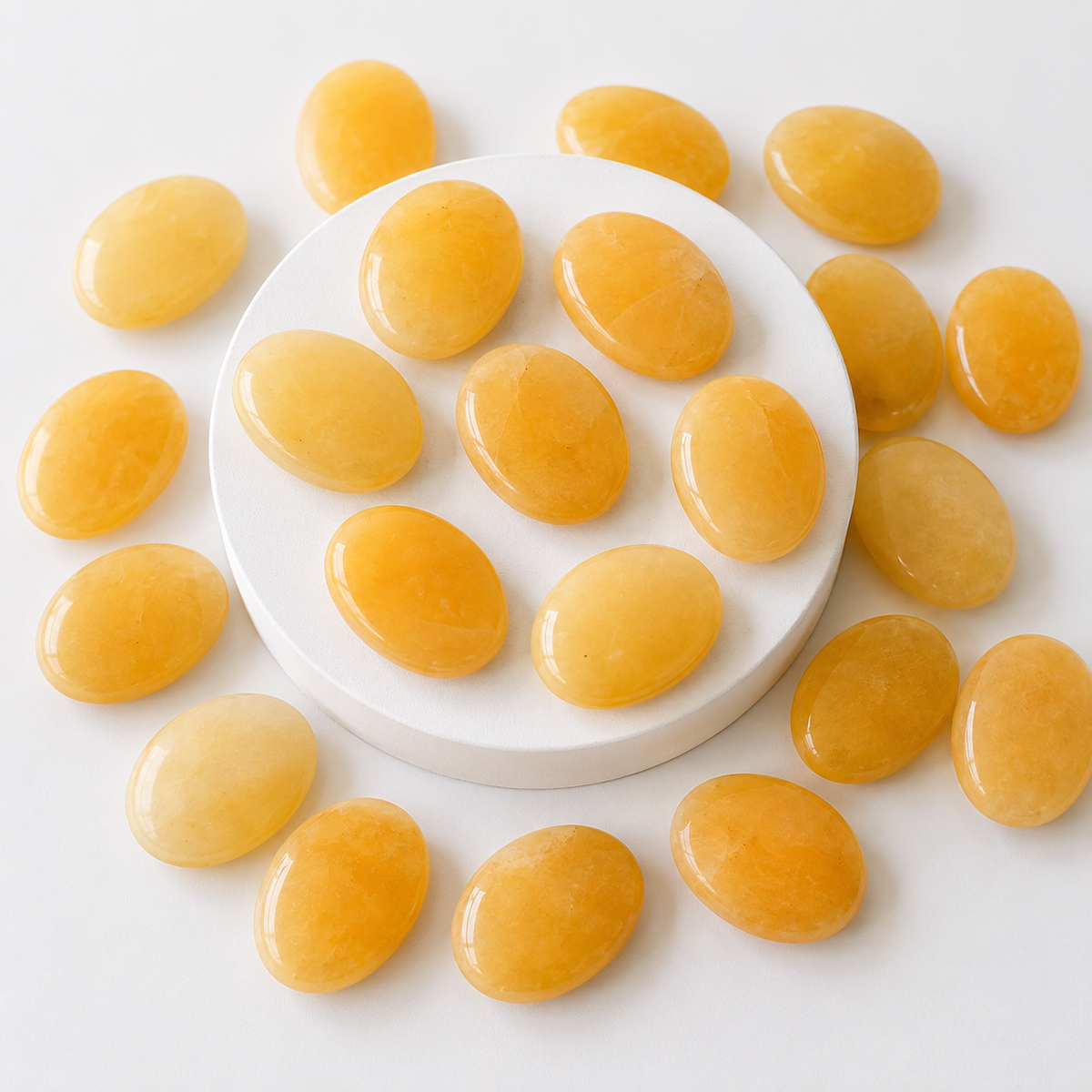 Yellow Aventurine Pocket Stones (Strength and Intuition )