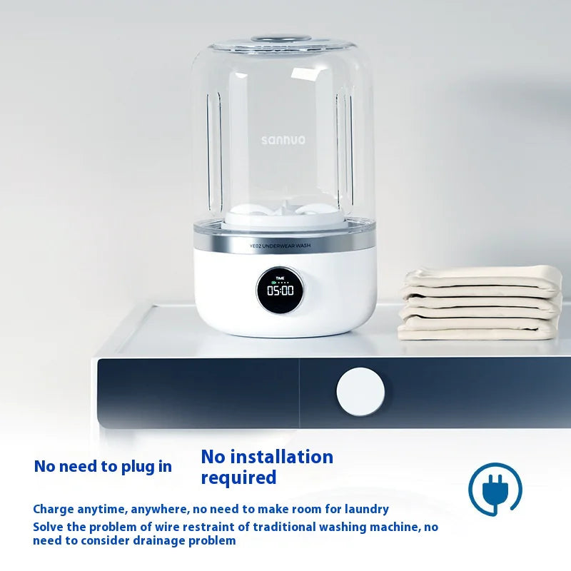 Mini Rechargeable Washing Machine - 888