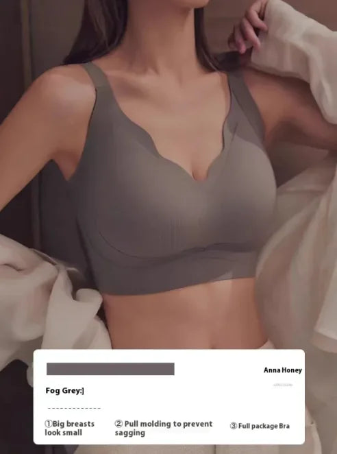 Plus Size Seamless Support Bra - Lingerie