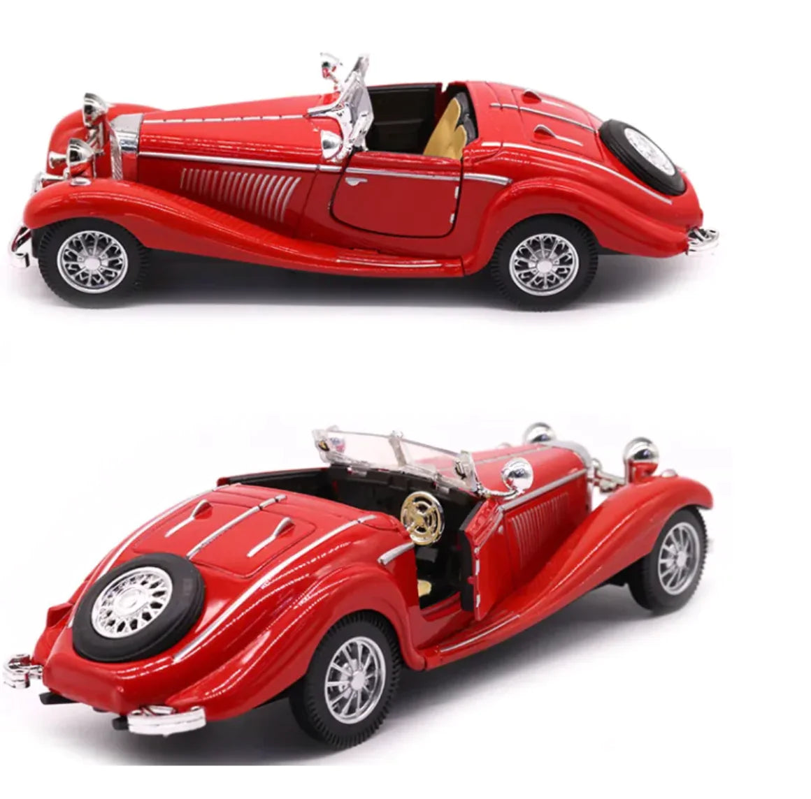 Retro Alloy Toy Car – 1:28 Scale - 888