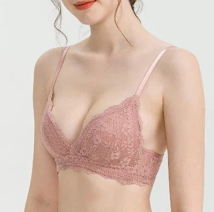 Wireless Bra for Small Bust with Gathered Design - Lingerie