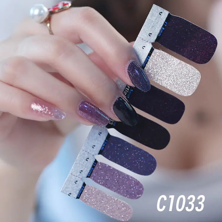 Nail Stickers, Peelable Nail Polish Gel