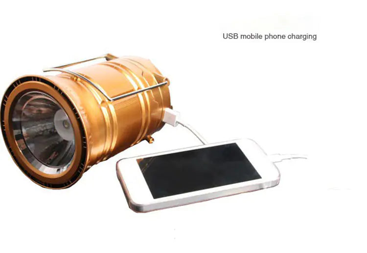 New Solar Multi-Functional Camping Lantern with Charger - 888