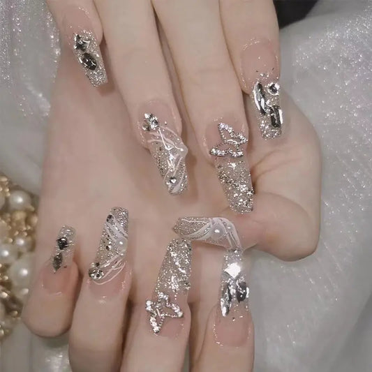 Handmade Removable Butterfly Nail Art Tips (Wholesale)