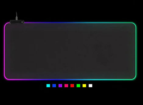 LED RGB Luminous Mouse Pad - 888