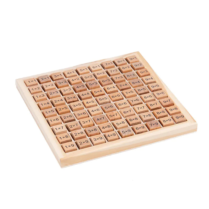 Wooden Math Blocks - 888