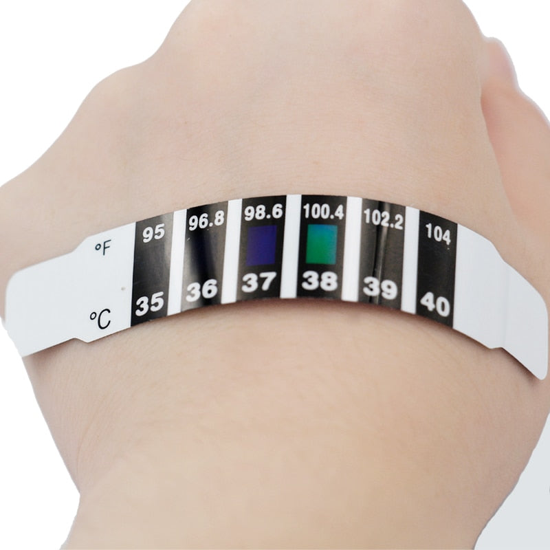 Flexible LCD Forehead Thermometer