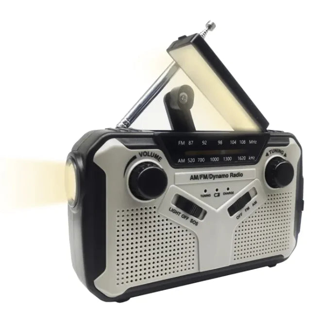 Solar Crank Emergency Radio - 888