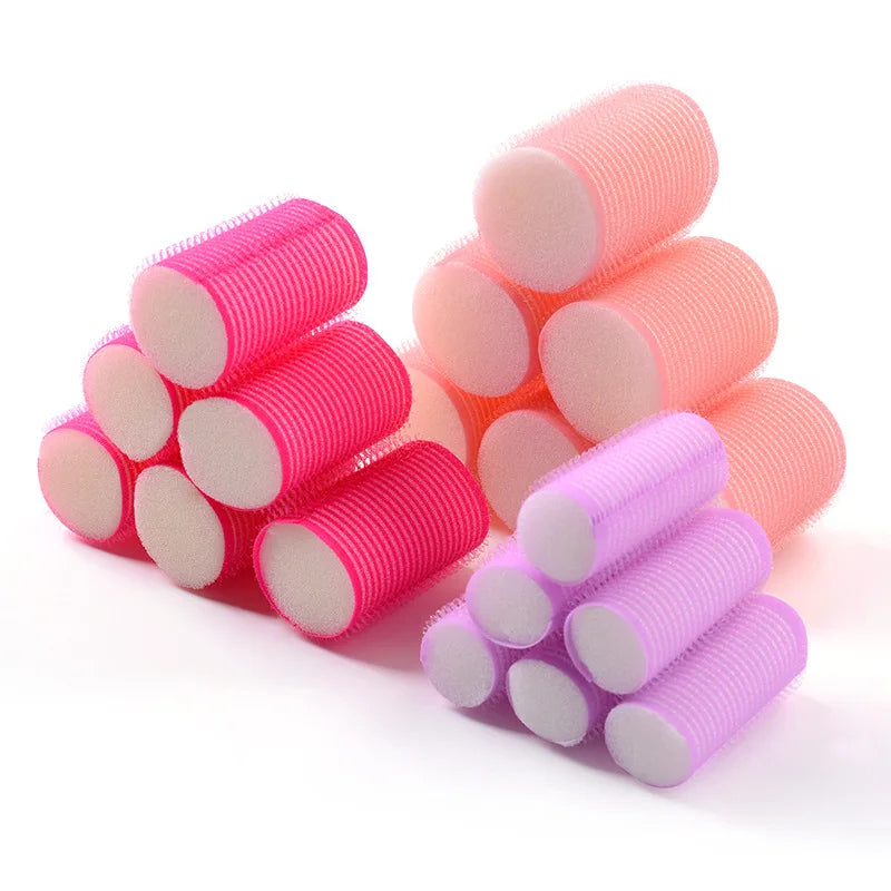 Self-Adhesive No-Heat Hair Curlers - 888