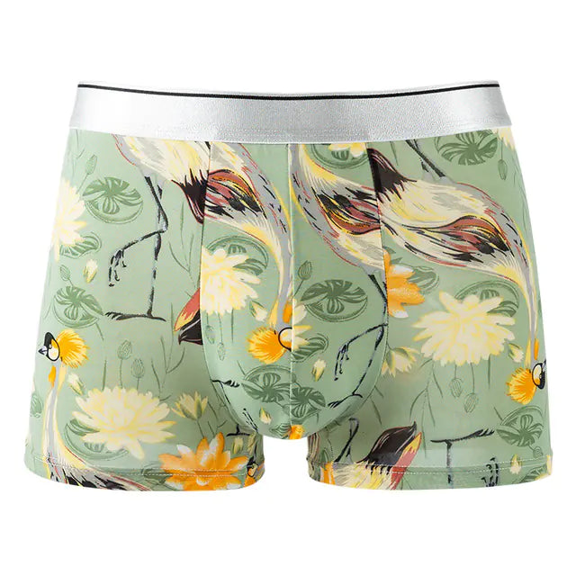 Men's Ice Silk Boxers - Comfortable and Breathable - Lingerie