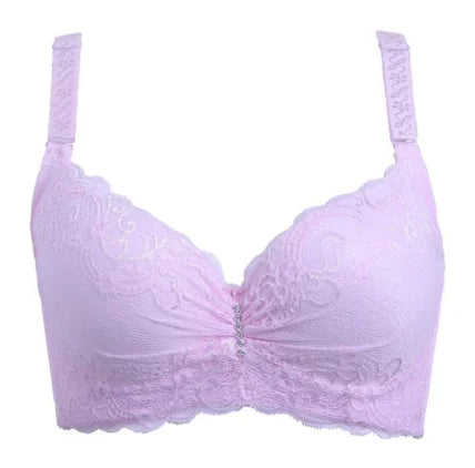 Plus Size Lace Underwire Bra for Women, Comfort Fit - Lingerie