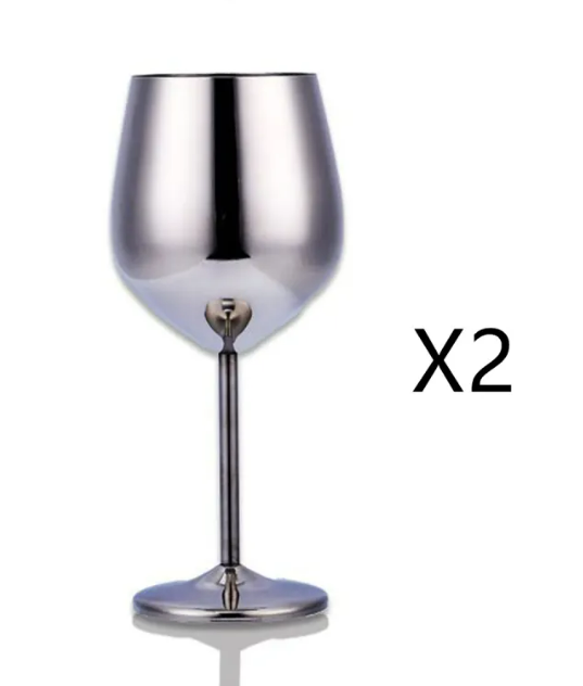 Stainless Steel Wine Glass - 888