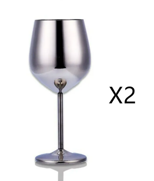 Stainless Steel Wine Glass - 888