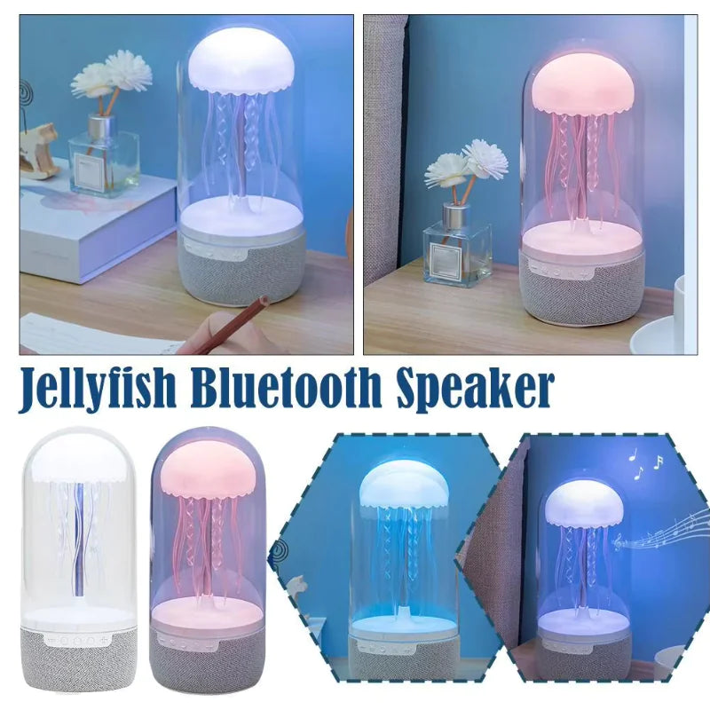 3-in-1 Jellyfish Lamp Bluetooth Speaker