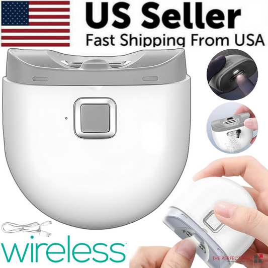 Safety Electric Nail Clipper Automatic Thick Nails Trimmer Professional Tool US seller