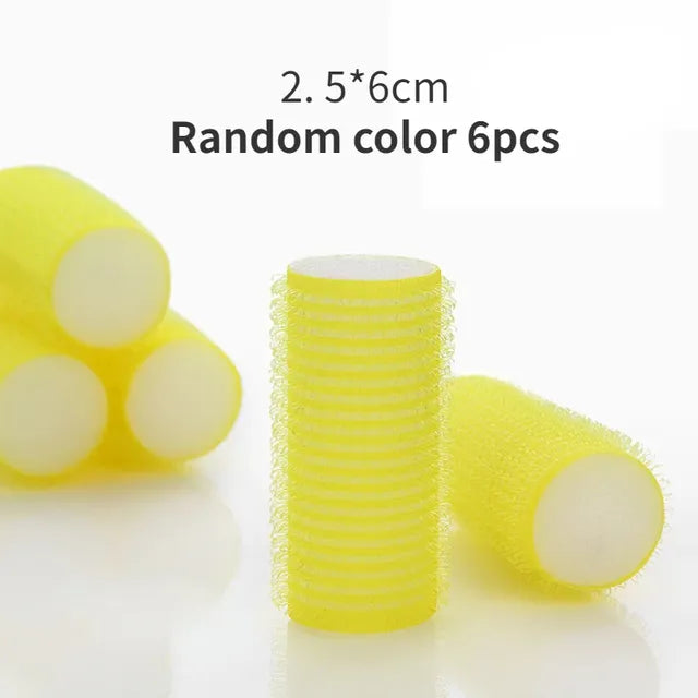 Self-Adhesive No-Heat Hair Curlers - 888