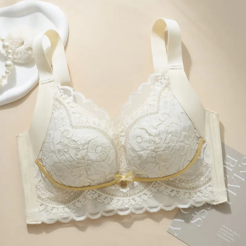 Summer Slim Lace Bra for Full Bust Support and Comfort - Lingerie