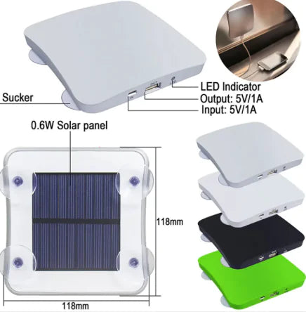 Solar Window Power Bank 5200mAh - 888