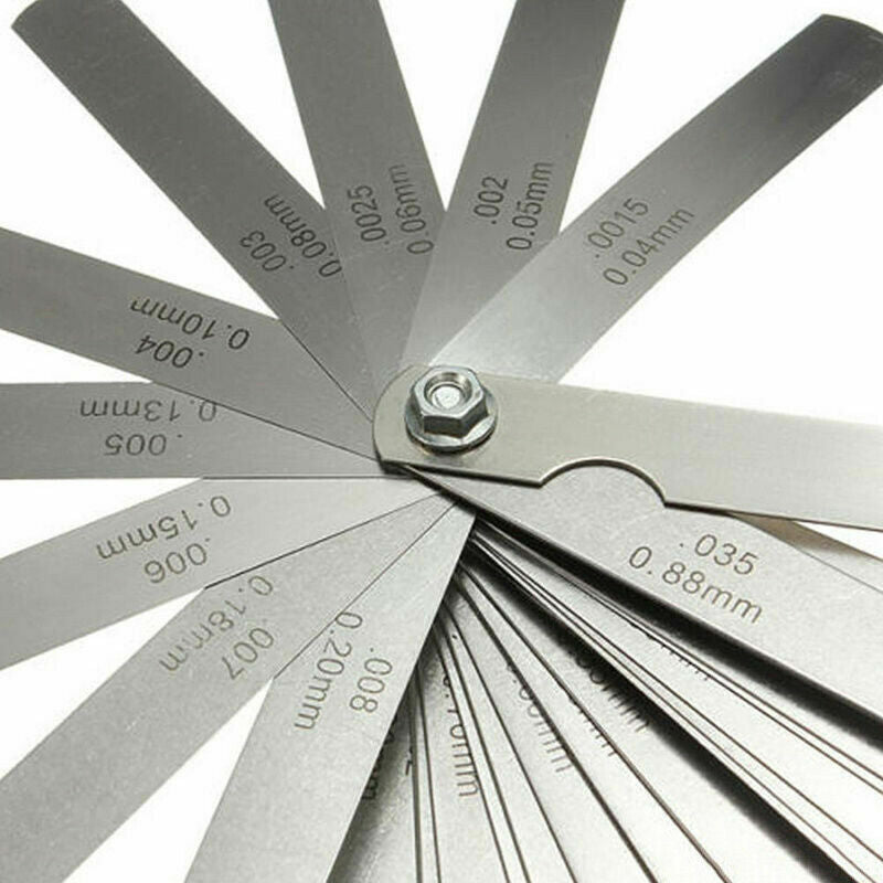 32 Blade Feeler Gauge Dual Reading Combination Feeler Gauge Metric & SAE US seller NEW