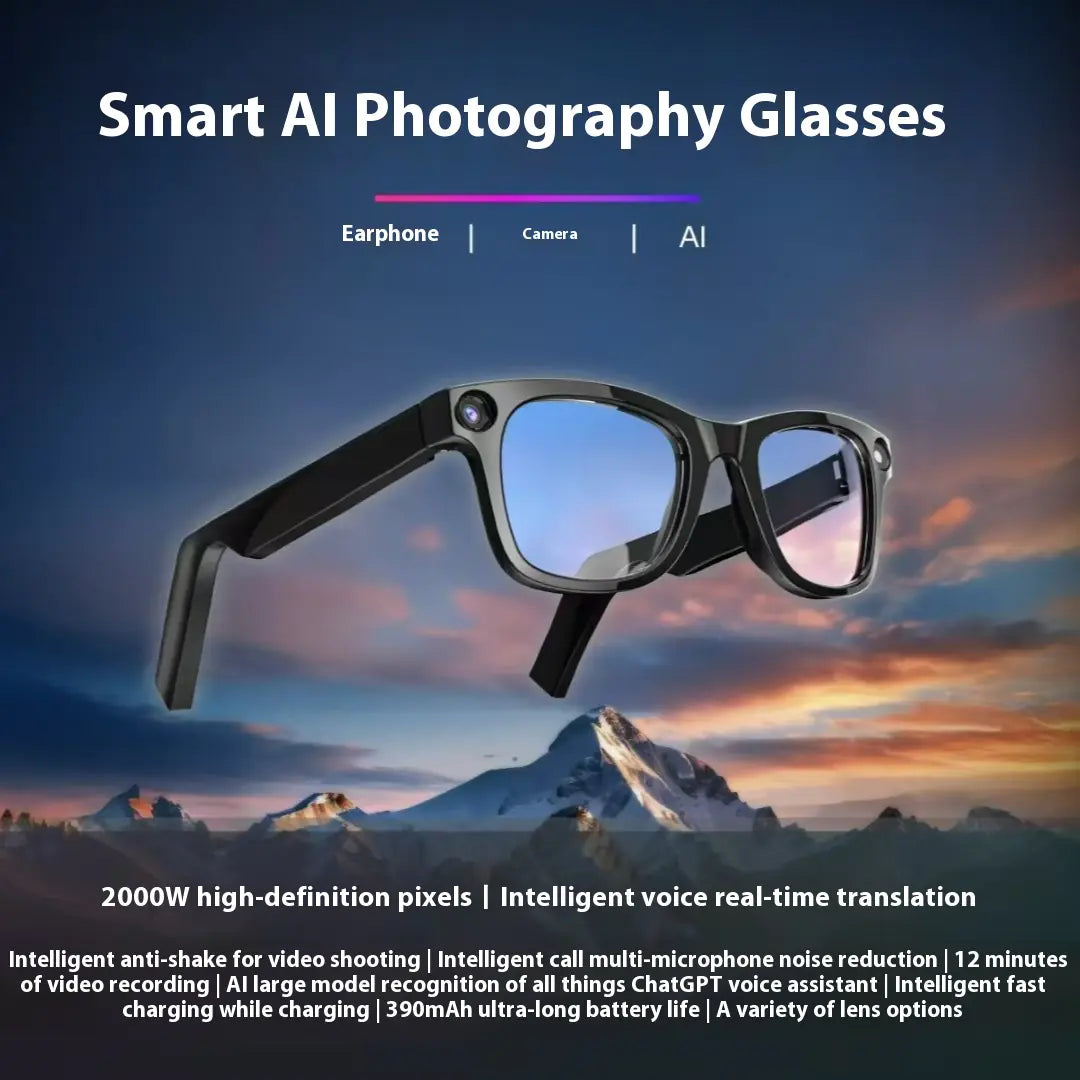 AI Camera Smart Glasses - 888