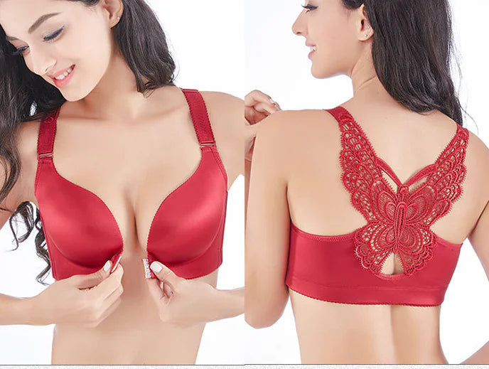 Seamless Back Closure Plus Size Bra for Women - Lingerie