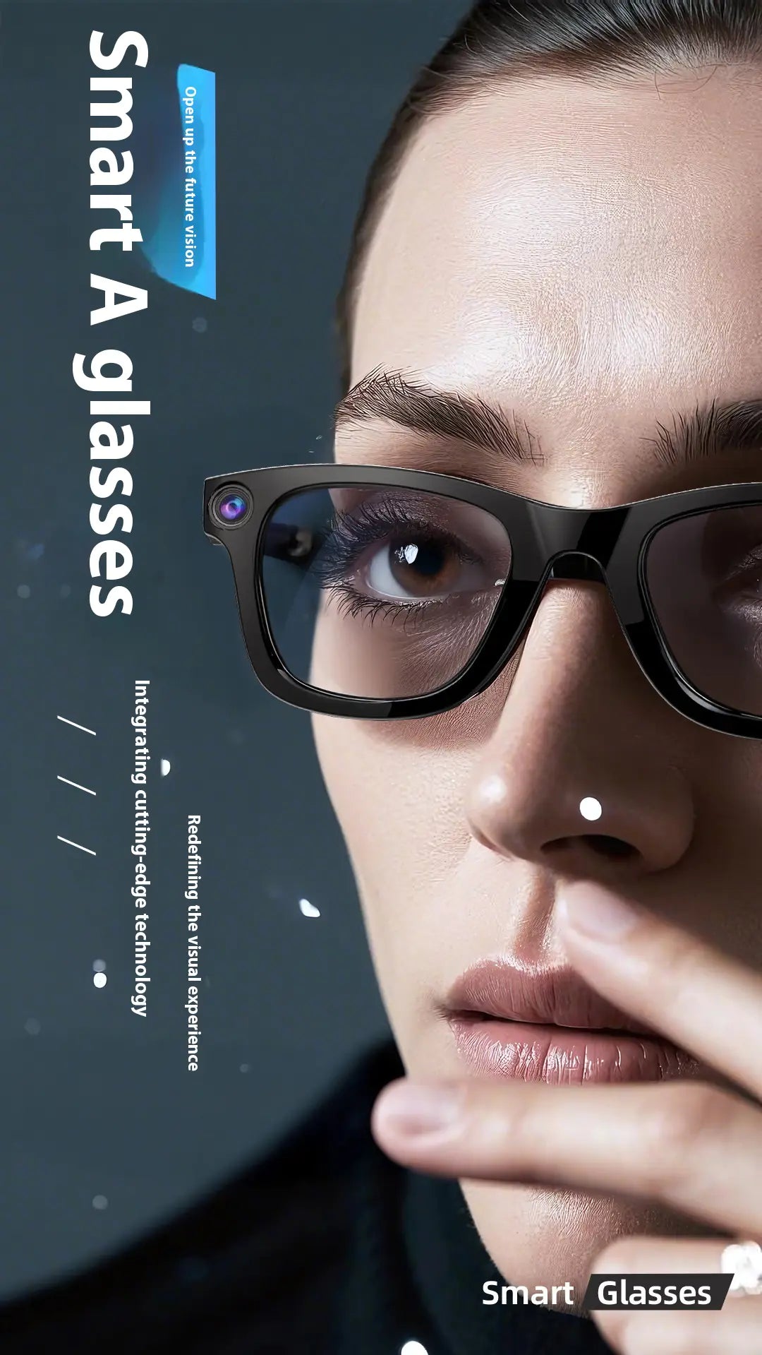 AI Camera Smart Glasses - 888
