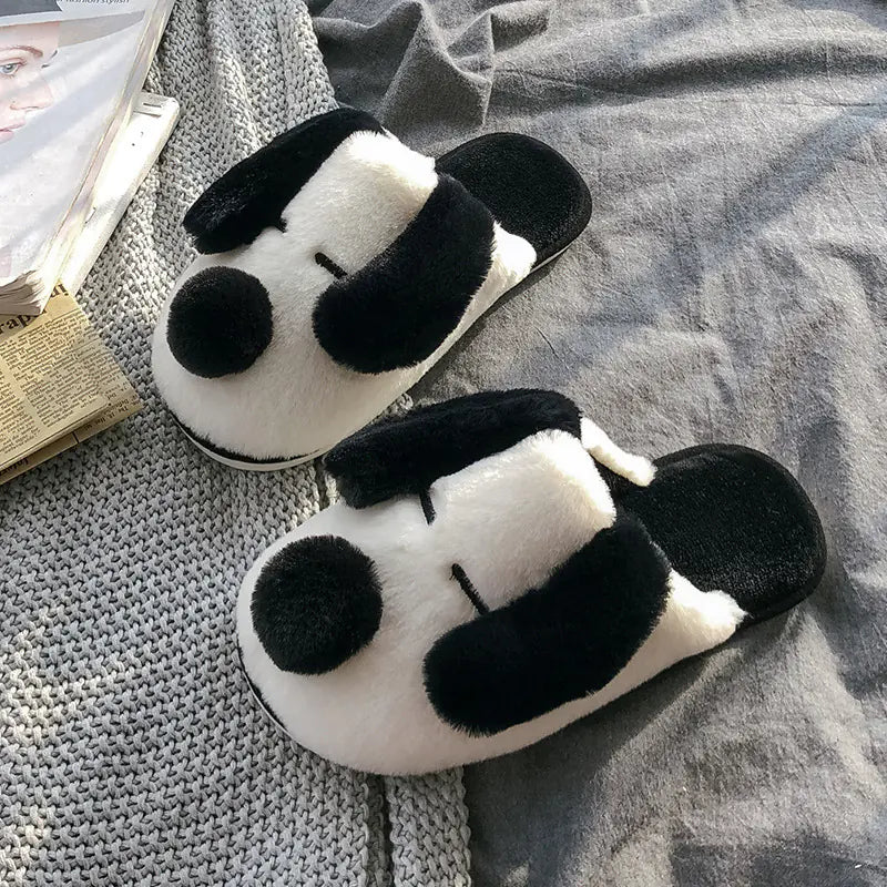 Cute Cartoon Cotton Slippers for Couples - Winter Style- 888