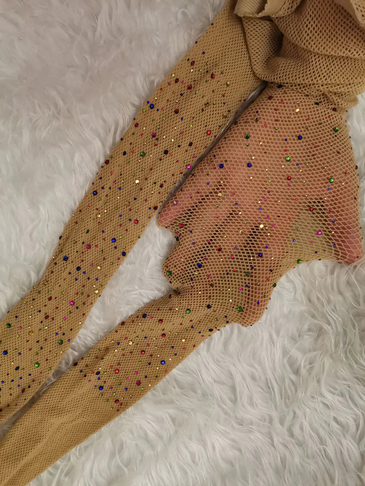 Sexy Fishnet Stockings with Hot Drilling Design - Lingerie