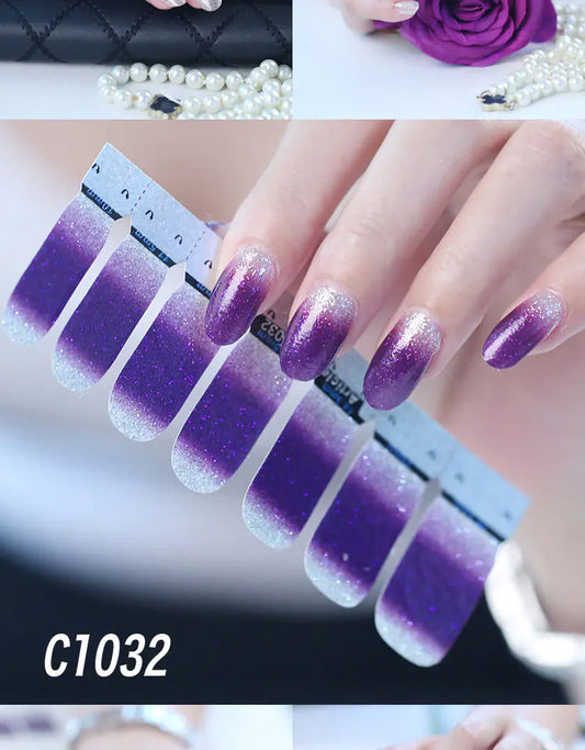 Nail Stickers, Peelable Nail Polish Gel