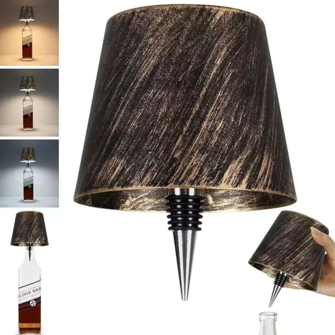 LED Wine Bottle Table Lamp - 888