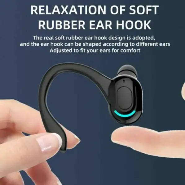 New Bluetooth 5.1 Headset Wireless Earphones Stereo Headphones Ear Hook