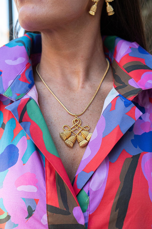 Collins Tassel Necklace