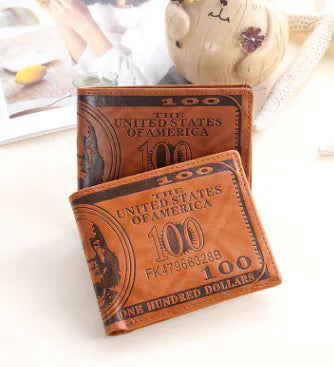 PU Leather Dollar Wallet - 888