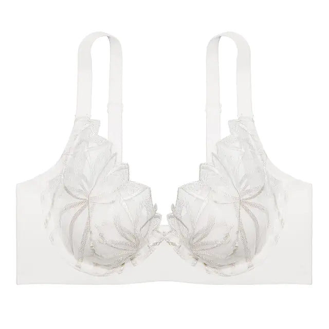 Lace Lingerie for Comfort with Soft Rims and Ultra-thin Bras