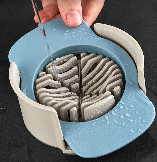 Japanese Style Multifunctional 304 Stainless Steel Egg Slicer