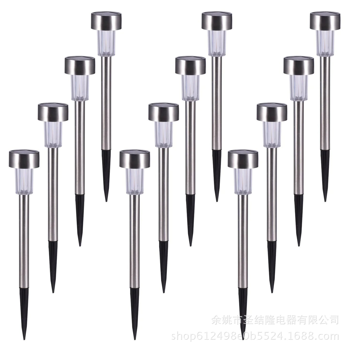 Stainless Steel Solar LED Garden Ligh - 888